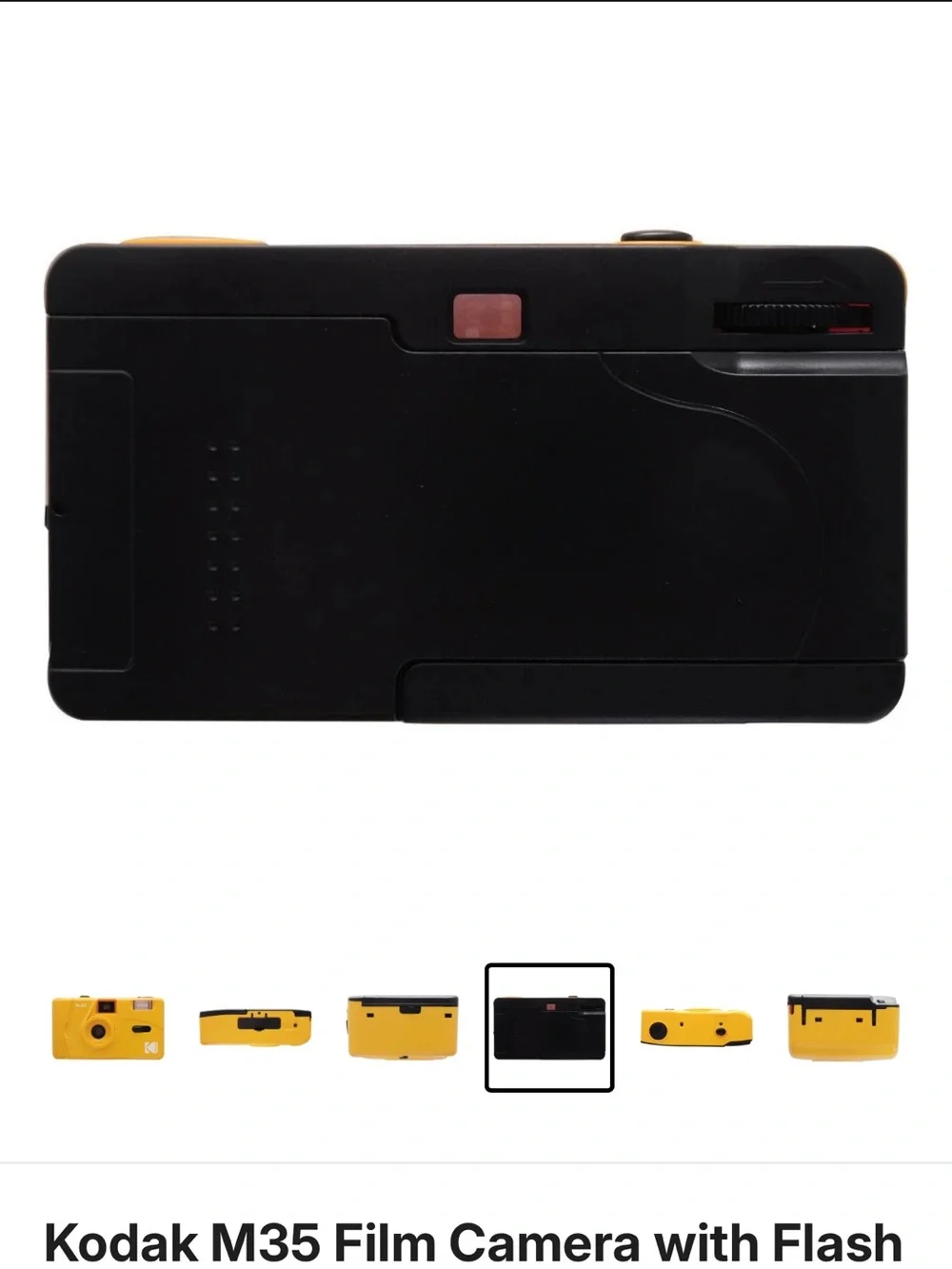 Kodak M35 Film Camera with Flash